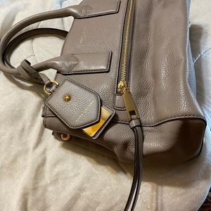 Marc Jacobs large sized taupe handbag